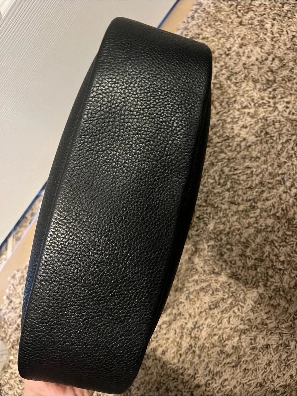 Kate Spade KaylaBlack Pebbled Leather Hobo Shoulder Bag